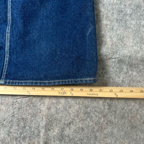 Vintage Hunt Club Women’s Denim Mini Skirt Size Small Preppy 80's #118 - Picture 8 of 9